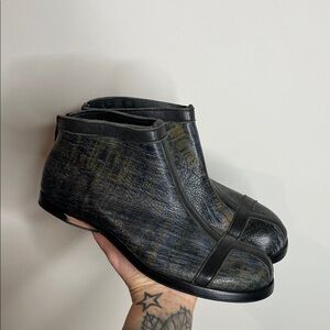 CYDWOQ | Women’s Handmade in USA Leather Booties Size 9